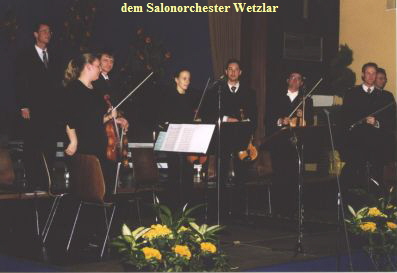 dem Salonorchester Wetzlar